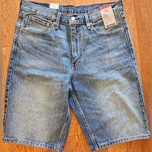 2 pair New Levis Mens Shorts 469 Loose